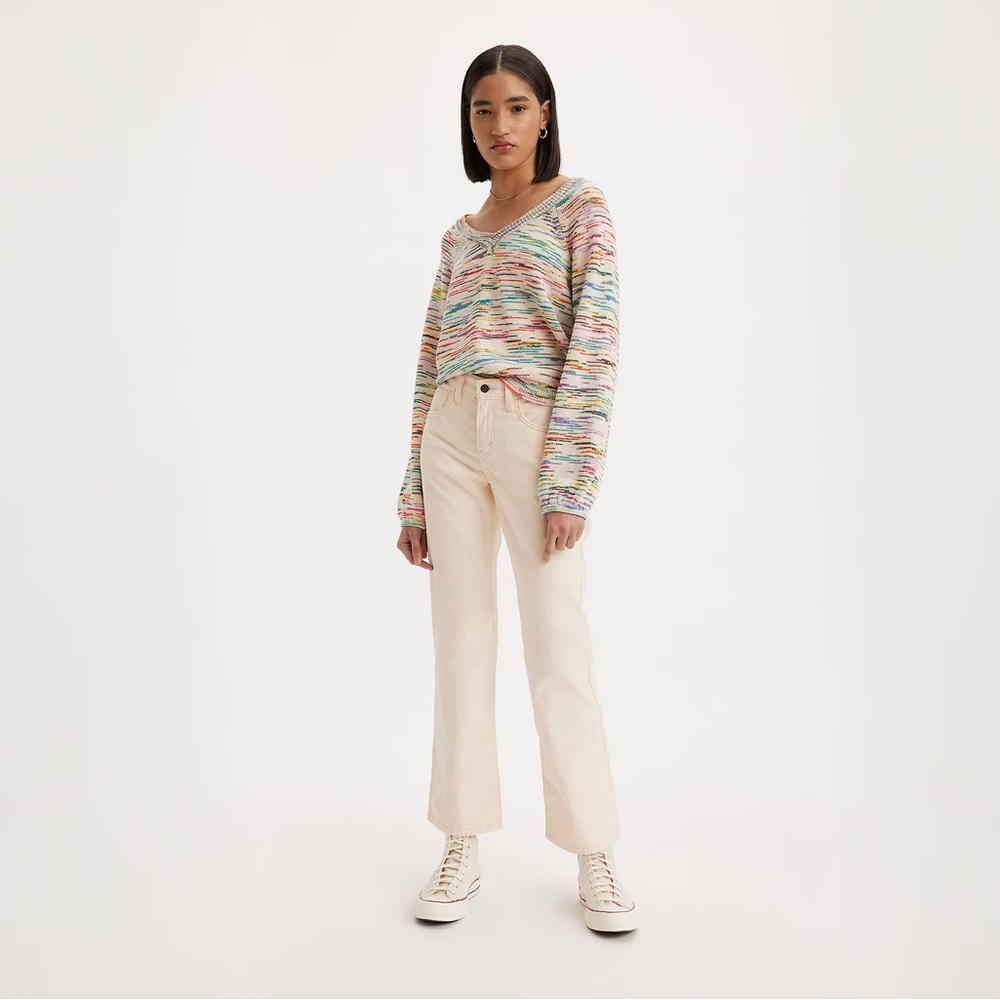MIDDY ANKLE CORDUROY BOOTCUT WOMEN'S PANTS